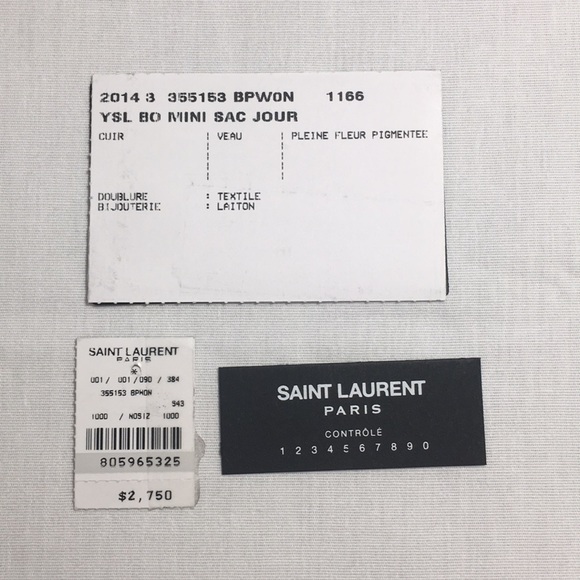 YSL Mini Sac Jour - Picture 6 of 6